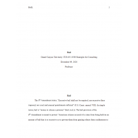 JUS 655 Topic 2 Assignment, Bail JUS 655 Topic 2 Assignment, Bail