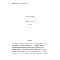 JUS 655 Topic 6 Assignment, Data in Consulting JUS 655 Topic 6 Assignment, Data in Consulting