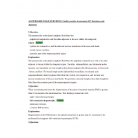 AGNP Board Exam - Question and Answers - Cardiovascular Assessment AGNP Board Exam - Question and Answers - Cardiovascular Assessment