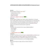 AGNP Board Exam - Question and Answers - Cardiovascular Prescribing AGNP Board Exam - Question and Answers - Cardiovascular Prescribing