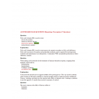 AGNP Board Exam Question and Answers - Hematology Prescription AGNP Board Exam Question and Answers - Hematology Prescription