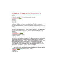 AGNP Board Exam Question and Answers - Mens Health Prescribing AGNP Board Exam Question and Answers - Mens Health Prescribing