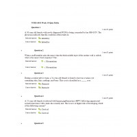 NURS 6051 Week 10 patho Quiz