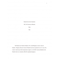 PSY 205 Week 1 Prenatal Care in the Community PSY 205 Week 1 Prenatal Care in the Community