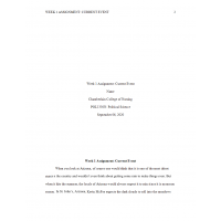 POLI 330N Week 1 Assignment, Current Event POLI 330N Week 1 Assignment, Current Event