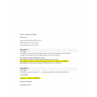 PSY 352 Week 4 Quiz PSY 352 Week 4 Quiz