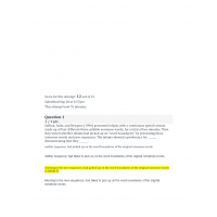 PSY 352 Week 5 Quiz PSY 352 Week 5 Quiz