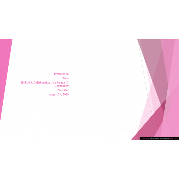 ECE 313 Week 5 Final Project, Encouraging Cooperation and Family Partnerships