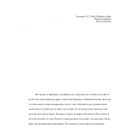 ECON 312 Week 8 Reflection ECON 312 Week 8 Reflection