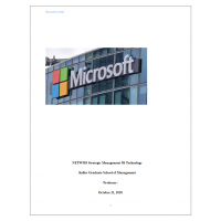 NETW 583 Week 7 Course Project - Microsoft