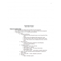NR 291 Study Guide Exam 4 NR 291 Study Guide Exam 4