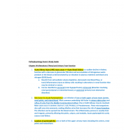 NR 283 Week 7 Pathophysiology Exam 3 Study Guide