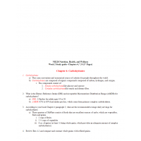 NR 228 Week 2 Study Guide Chapters 4, 7 and 8