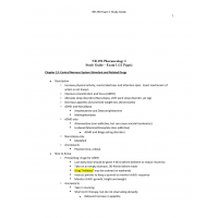NR 292 Study Guide Exam 1 NR 292 Study Guide Exam 1