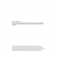 ELM 510 Topic 2 Discussion Question 2 (Two Responses) ELM 510 Topic 2 Discussion Question 2 (Two Responses)