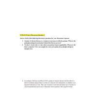 NUR 631 Week 4 Discussion Question 1 NUR 631 Week 4 Discussion Question 1