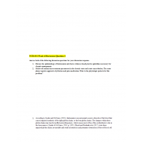 NUR 631 Week 4 Discussion Question 2 NUR 631 Week 4 Discussion Question 2