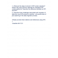 HCI 655 Week 7 Discussion Question 2 HCI 655 Week 7 Discussion Question 2