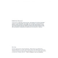 ESE 656 Week 3 Discussion, Student Initiated Thread ESE 656 Week 3 Discussion, Student Initiated Thread