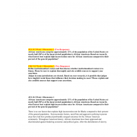 CRJ 312 Week 1 Discussion 1 and 2