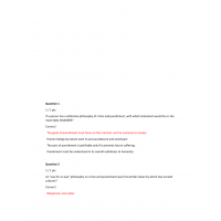 CRJ 312 Week 1 Quiz with Answers