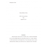 CRJ 312 Week 3 Assignment, Myths and Reality of Crime