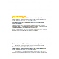 CRJ 312 Week 3 Discussion 1 and 2