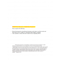 HSA 405 Week 2 Discussion 1, Health Policy Perspectives HSA 405 Week 2 Discussion 1, Health Policy Perspectives