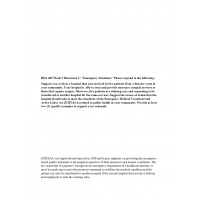 HSA 405 Week 5 Discussion 1, Emergency Situations HSA 405 Week 5 Discussion 1, Emergency Situations