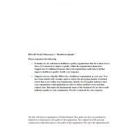 HSA 405 Week 9 Discussion 1, Healthcare Quality HSA 405 Week 9 Discussion 1, Healthcare Quality