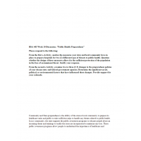 HSA 405 Week 10 Discussion 1, Public Health Preparedness HSA 405 Week 10 Discussion 1, Public Health Preparedness