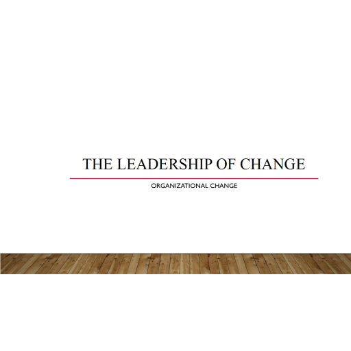 PSY 565 Topic 7 Assignment, The Leadership of Change