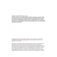 CRJ 311 Week 2 Discussion 2, Field Sobriety Tests CRJ 311 Week 2 Discussion 2, Field Sobriety Tests