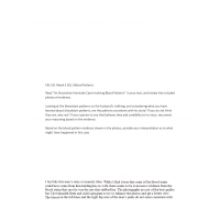 CRJ 311 Week 5 Discussion 1, Blood Patterns CRJ 311 Week 5 Discussion 1, Blood Patterns