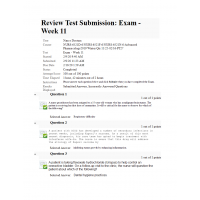 NURS 6521D Week 11 Final Exam