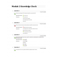 NURS 6552 Module 2 Knowledge Check NURS 6552 Module 2 Knowledge Check