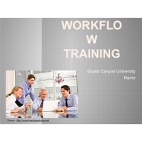 HCI 670 Topic 7 Assignment, Workflow Training HCI 670 Topic 7 Assignment, Workflow Training