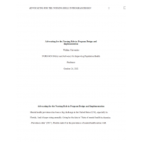 NURS 6050 Module 4 Assignment, Advocating for the Nursing Role in Program Design and Implementation NURS 6050 Module 4 Assignment, Advocating for the Nursing Role in Program Design and Implementation