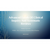 NURS 6052 Module 3 Assignment, Evidence-Based Project Part 2, Advanced Levels of Clinical NURS 6052 Module 3 Assignment, Evidence-Based Project Part 2, Advanced Levels of Clinical
