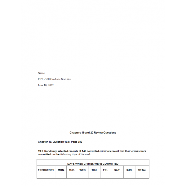 PSY 520 Topic 7 Review Questions: 2022
