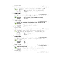 COUN-6723-38 Week 9 Quiz Fall 2021 COUN-6723-38 Week 9 Quiz Fall 2021