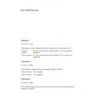 PSYC 3002 Week 4 Test PSYC 3002 Week 4 Test