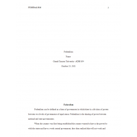 ADM 634 Week 5 Assignment, Federalism Paper (Ver 2) ADM 634 Week 5 Assignment, Federalism Paper (Ver 2)