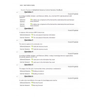 BUSI 3007 Week 6 Final Exam 1 BUSI 3007 Week 6 Final Exam 1