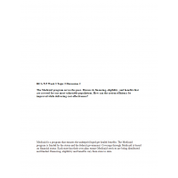 HCA 515 Week 3 Topic 3 Discussion 2 HCA 515 Week 3 Topic 3 Discussion 2
