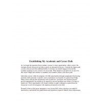 HCA 515 Week 8 Assignment, Estabilising My Academic and Career Path HCA 515 Week 8 Assignment, Estabilising My Academic and Career Path