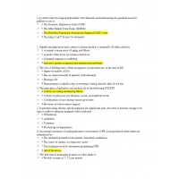 NURS 6540 Week 11 Quiz NURS 6540 Week 11 Quiz