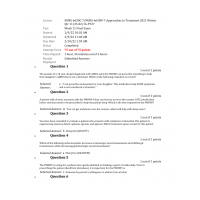 NURS 6630C-7 NURS-6630N-7 Final Exam (Feb 2022) - 75 out of 75: 2022