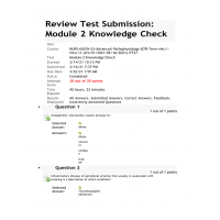 NURS 6501N-53 Module 2 Knowledge Check