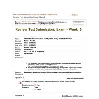 CRJS 1001-1 Final Exam Week 6 (Spring 2021)